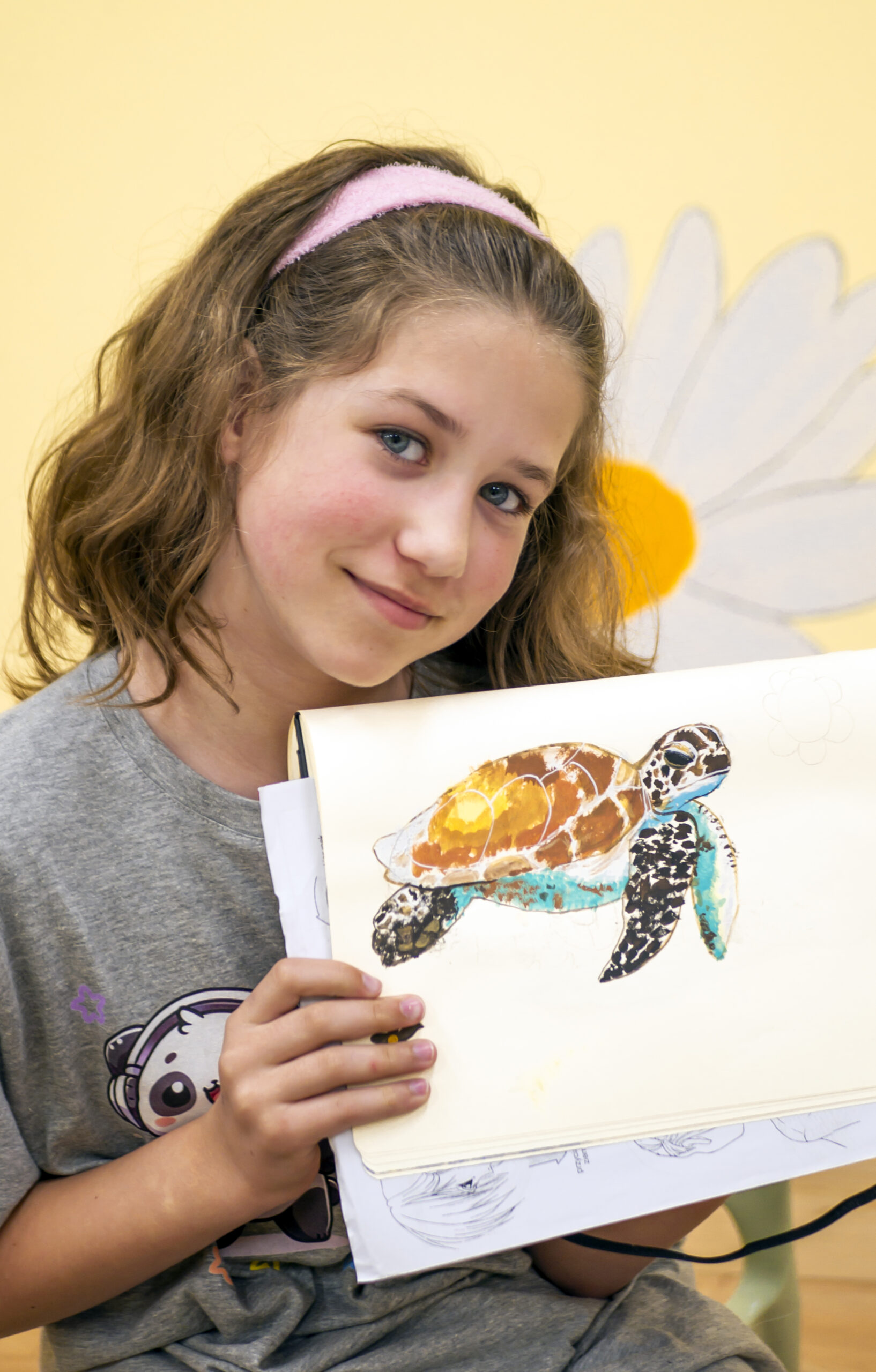 Kursantka Poziomu II Akademii Rysunku i Ilustracji